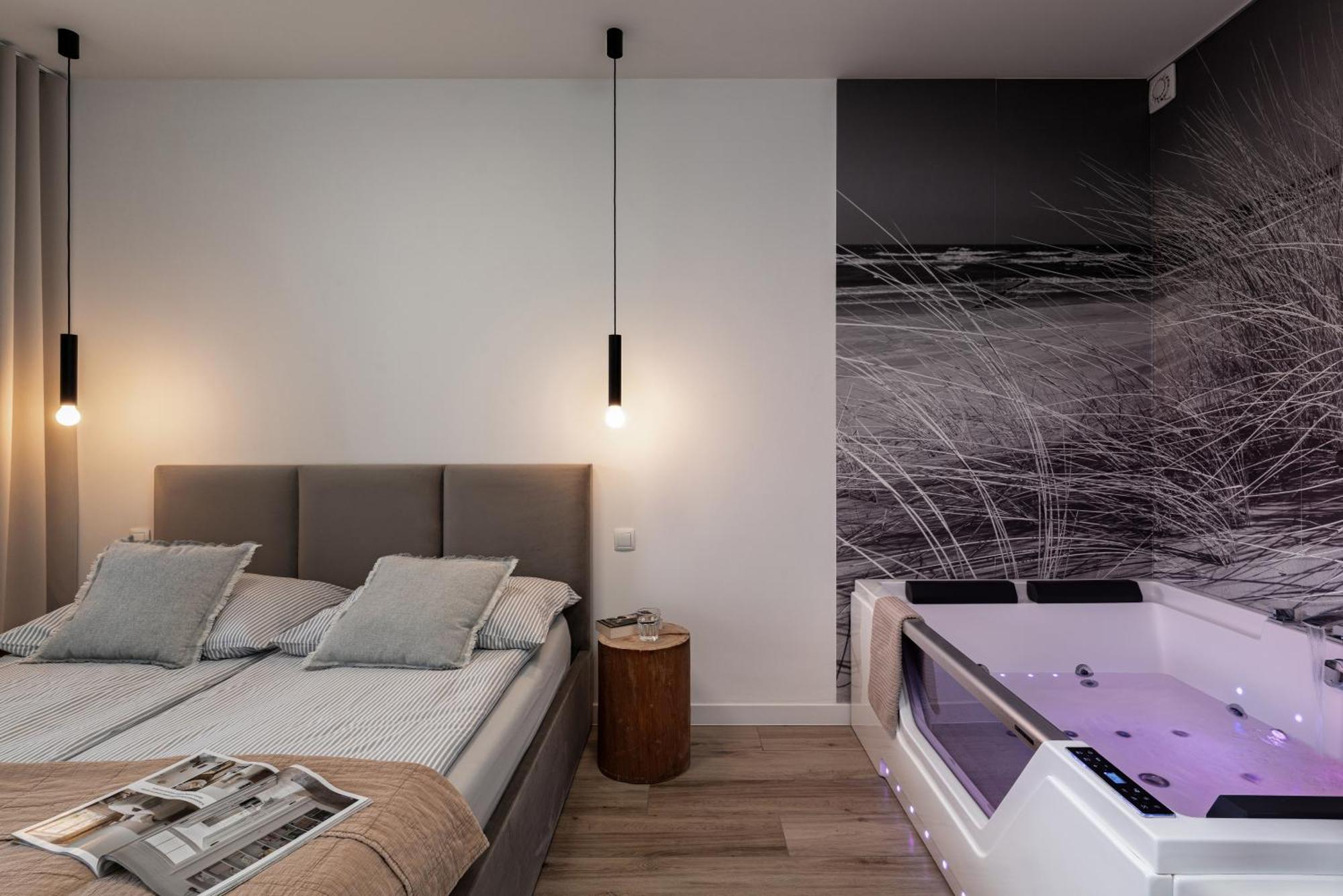 Apartament Z Jacuzzi & Sauna Chillout Kolobrzeg Dış mekan fotoğraf