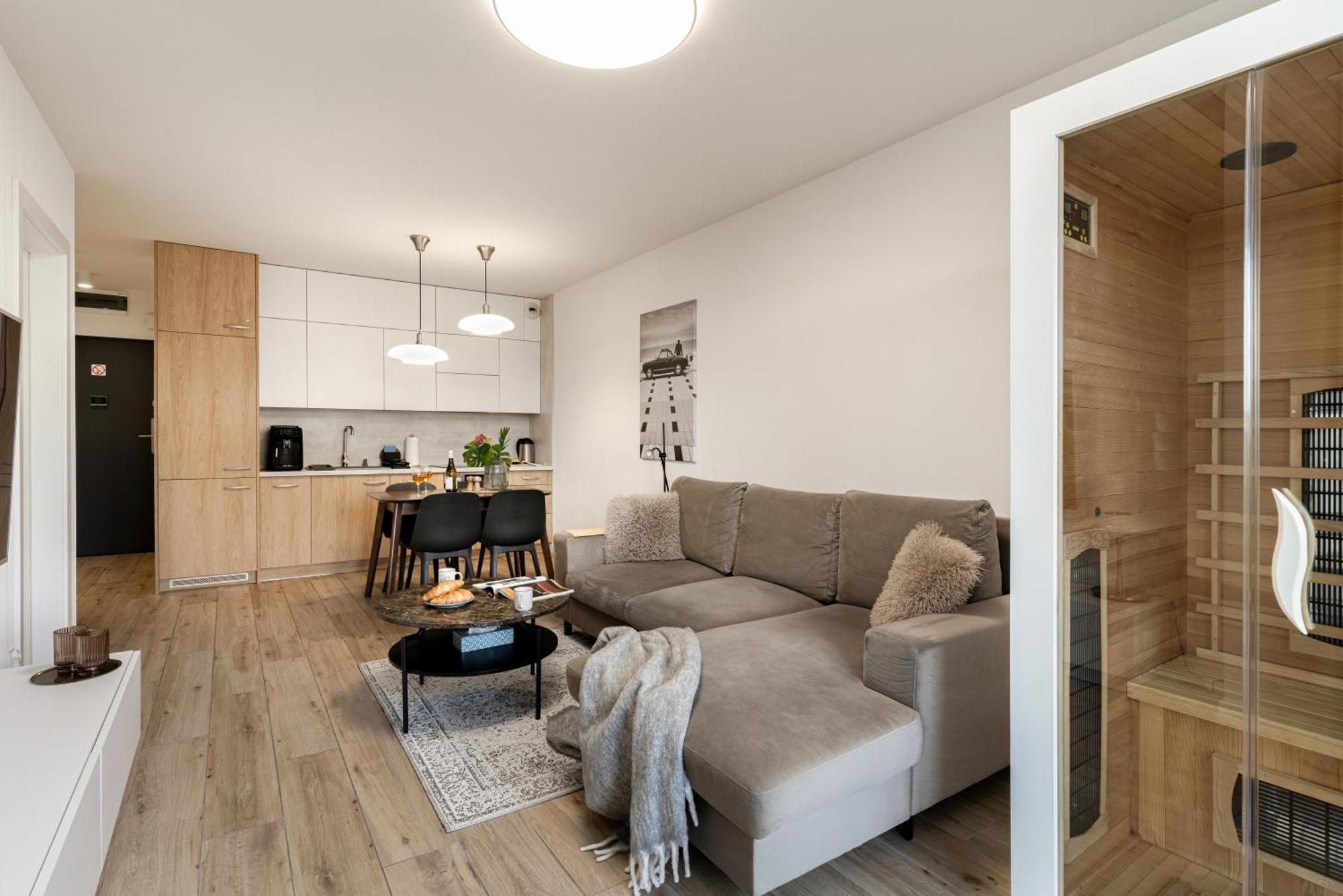 Apartament Z Jacuzzi & Sauna Chillout Kolobrzeg Dış mekan fotoğraf
